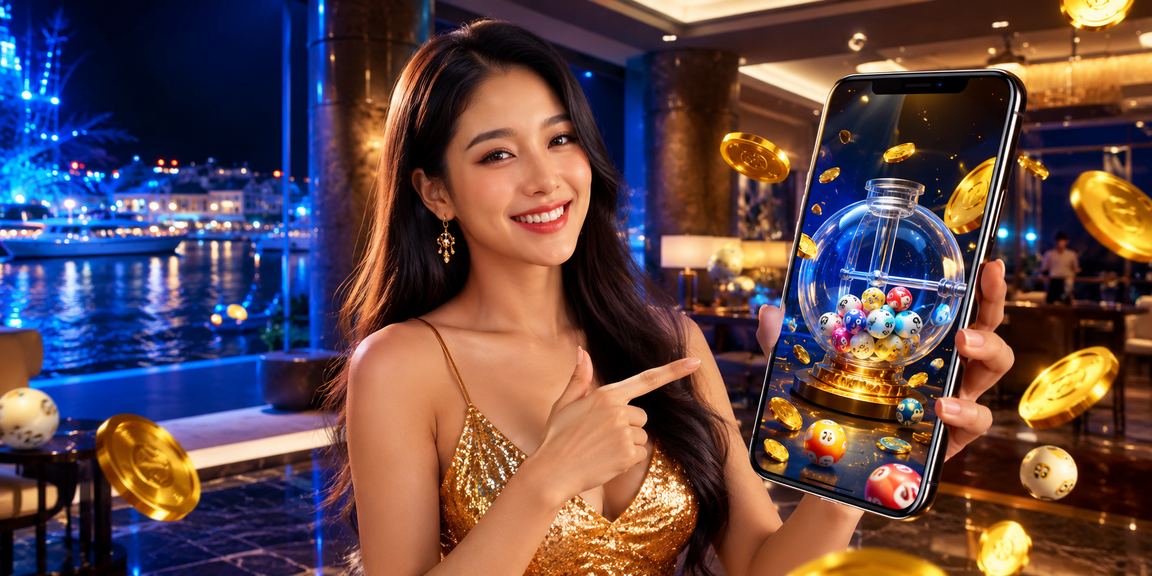 Thành viên chơi xổ số trên thiết bị di động tại Phú Quốc